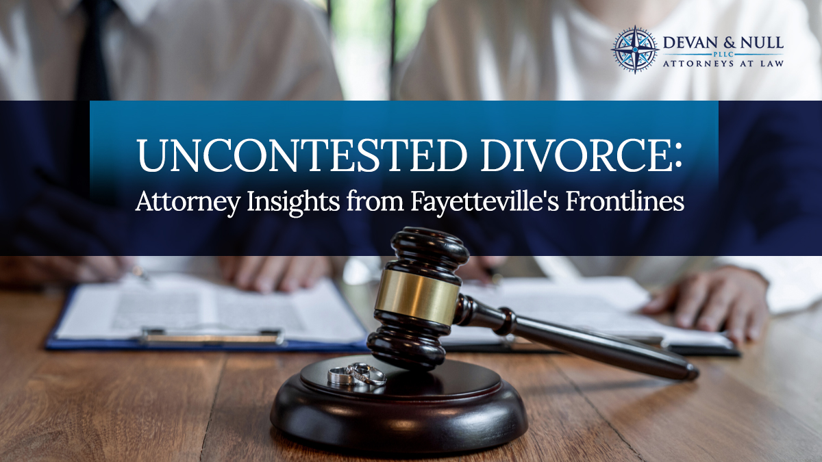 uncontested divorce attorney