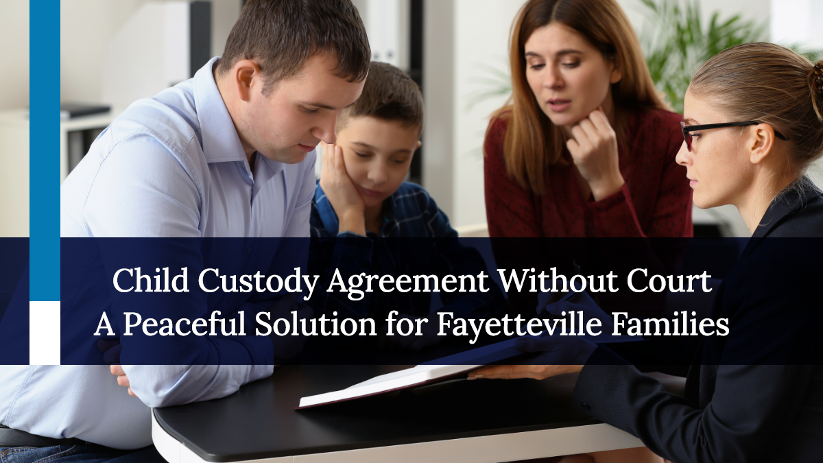 child custody agreement without court